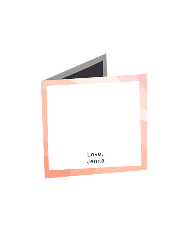 GLO Personalised Card + Gift Wrap