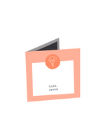 GLO Happy Anniversary Personalised Card + Gift Wrap