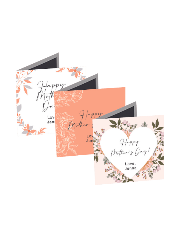 GLO Mother's Day Personalised Card + Gift Wrap