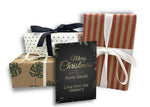 GLO Christmas Personalised Card + Gift Wrap