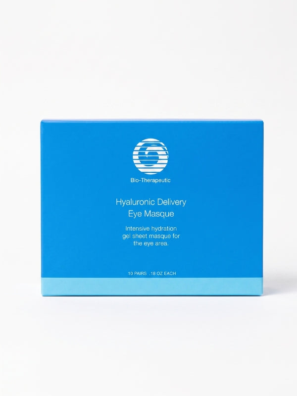 Bio-Therapeutic Hyaluronic Delivery System Eye Masques