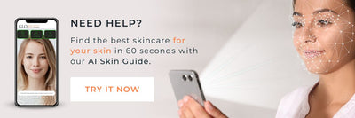 need help? find the best skincare for your skin in 60 seconds with our AI skin guid