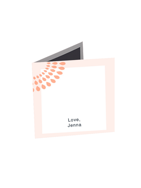 GLO Personalised Card + Gift Wrap