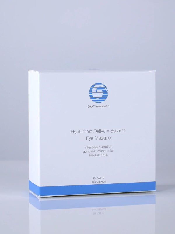 Bio-Therapeutic Hyaluronic Delivery System Eye Masques